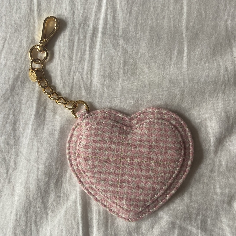 STONEY CLOVER Heart Bag Charm